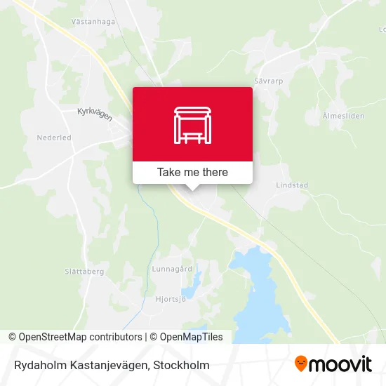Rydaholm Kastanjevägen map