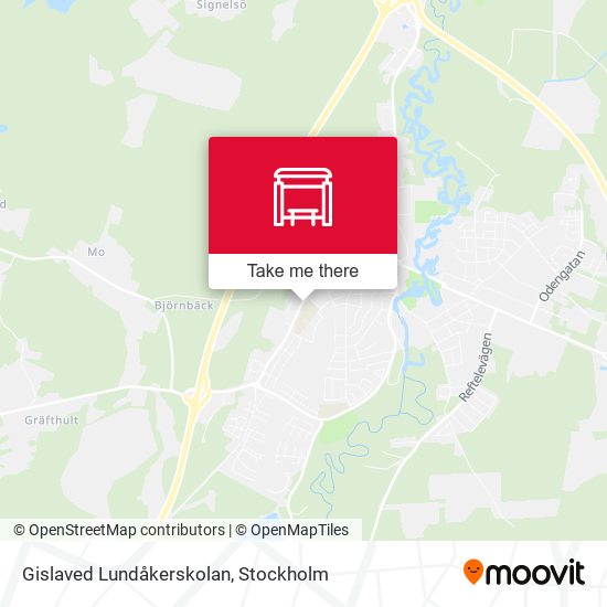 Gislaved Lundåkerskolan map