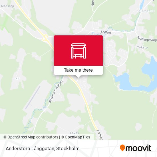 Anderstorp Långgatan map