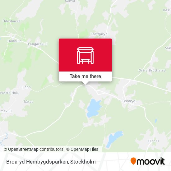 Broaryd Hembygdsparken map