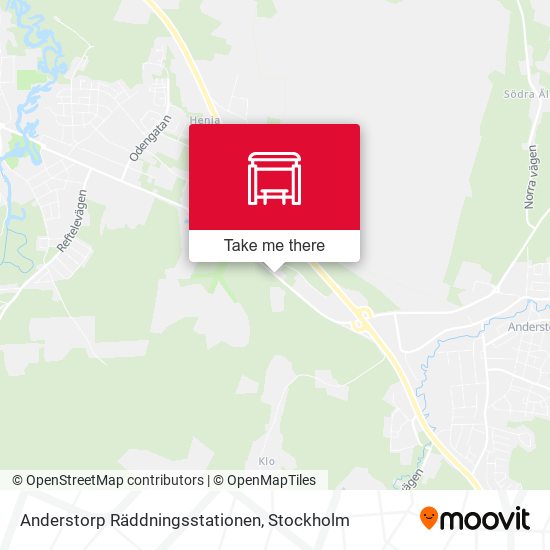 Anderstorp Räddningsstationen map