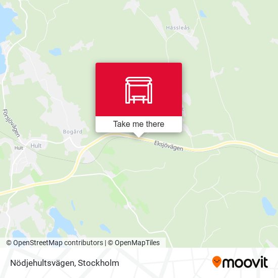 Nödjehultsvägen map