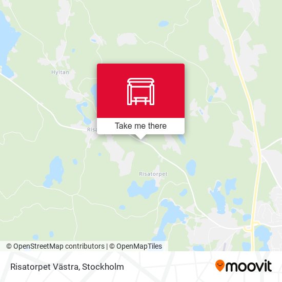 Risatorpet Västra map