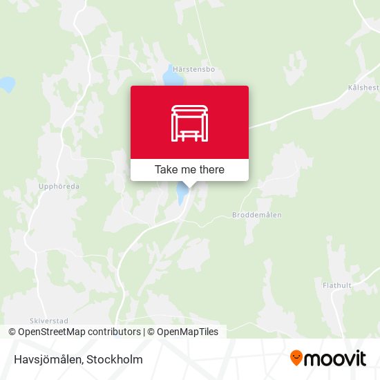 Havsjömålen map