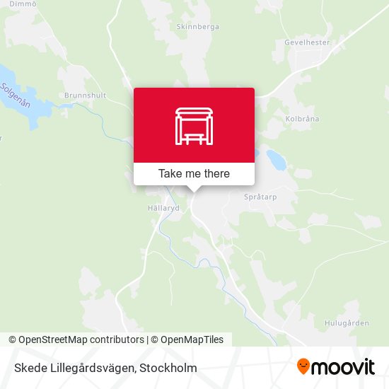 Skede Lillegårdsvägen map