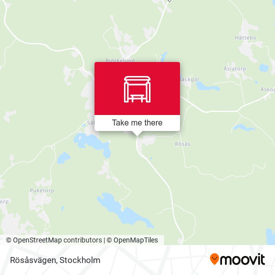 Rösåsvägen map