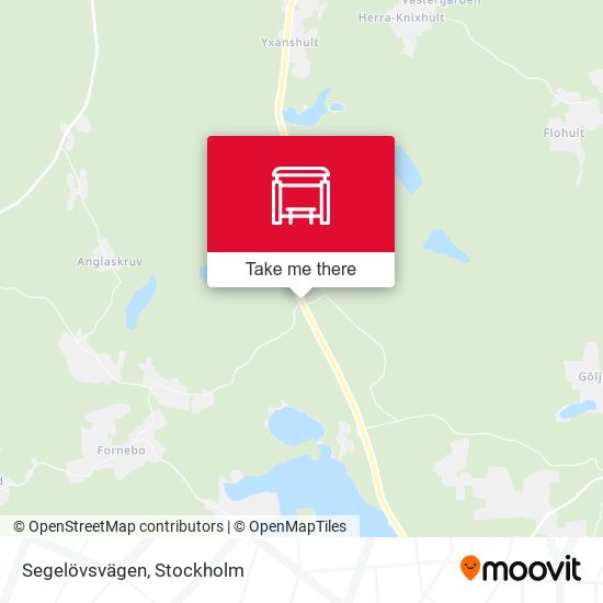 Segelövsvägen map