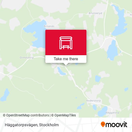 Häggatorpsvägen map
