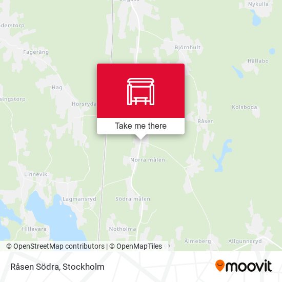 Råsen Södra map