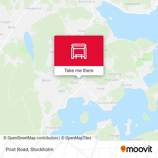 Postvägen map