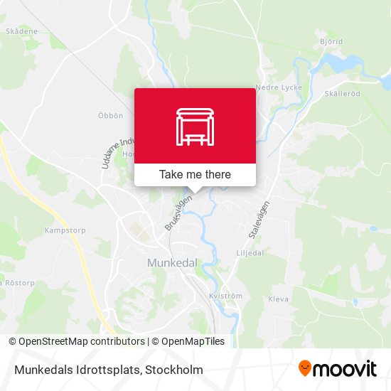 Munkedals Idrottsplats map
