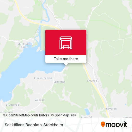 Saltkällans Badplats map