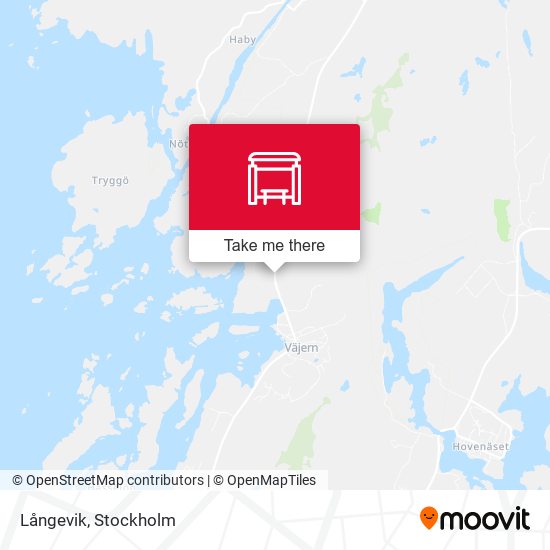 Långevik map