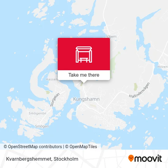 Kvarnbergshemmet map