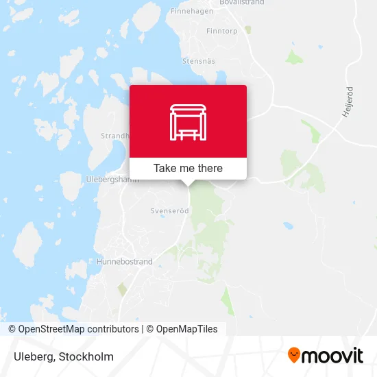 Uleberg map