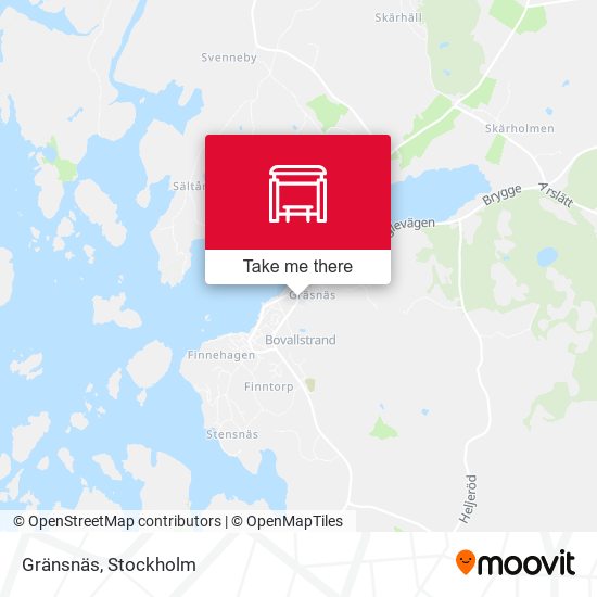Gränsnäs map