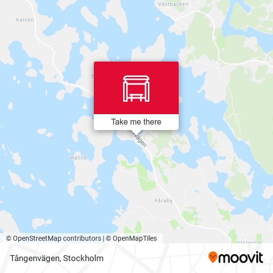 Tångenvägen map