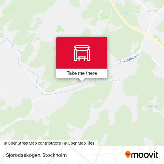 Sjörödsskogen map