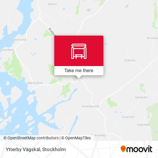 Ytterby Vägskäl map