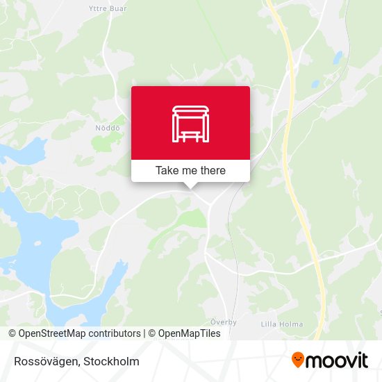 Rossövägen map