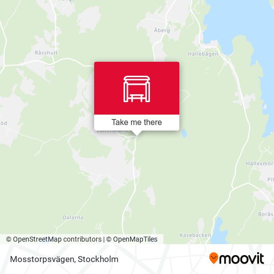 Mosstorpsvägen map