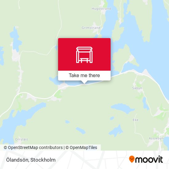 Ölandsön map