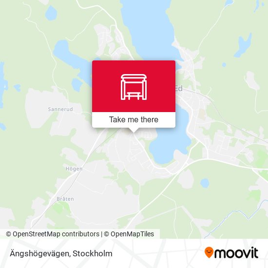 Ängshögevägen map