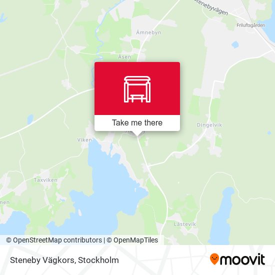 Steneby Vägkors map