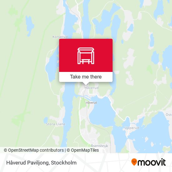 Håverud Paviljong map