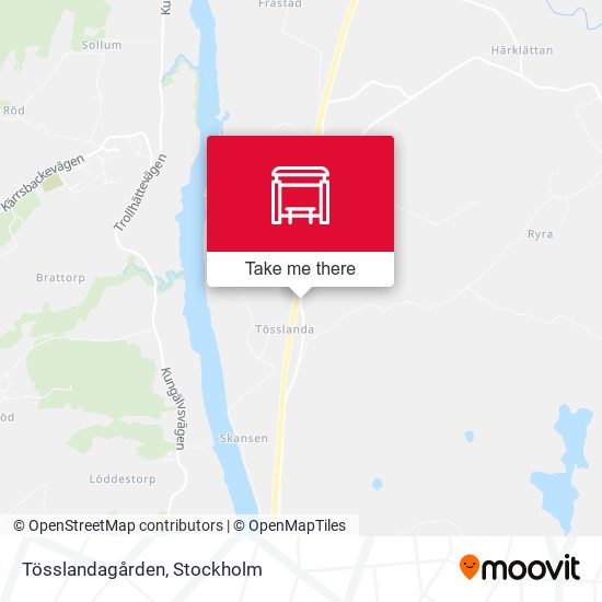 Tösslandagården map