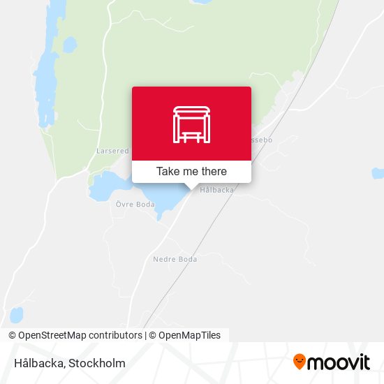 Hålbacka map