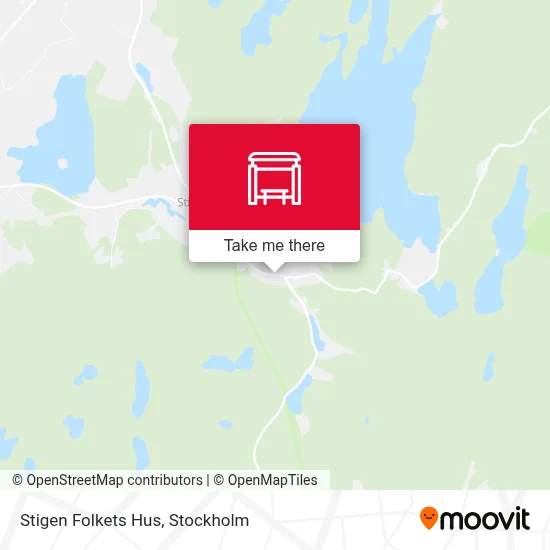 Stigen Folkets Hus map