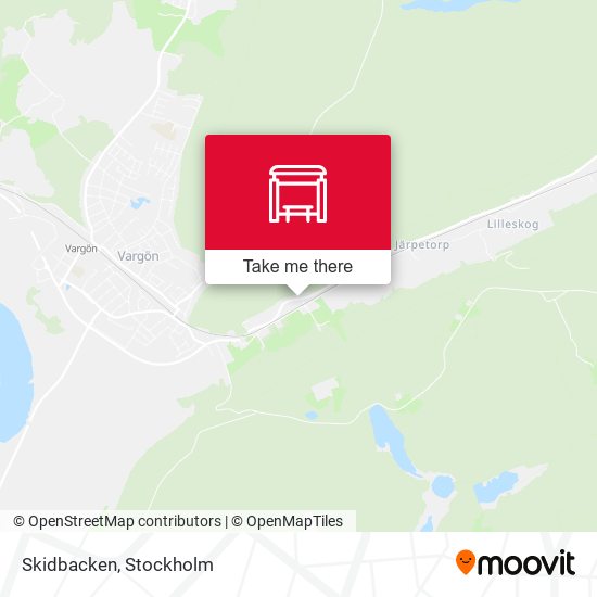 Skidbacken map