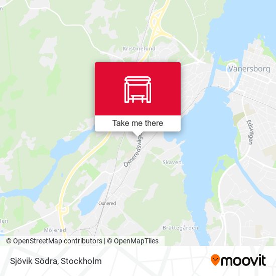 Sjövik Södra map