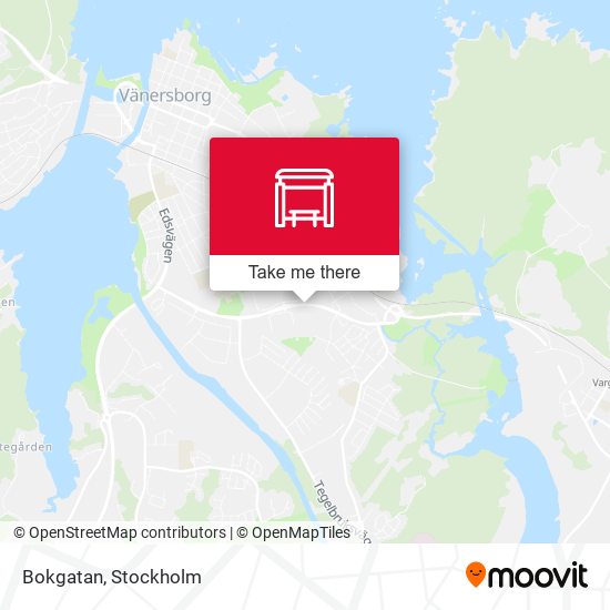 Bokgatan map