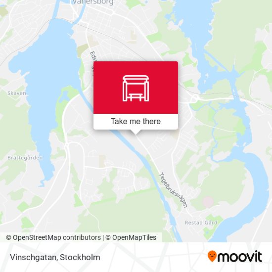 Vinschgatan map