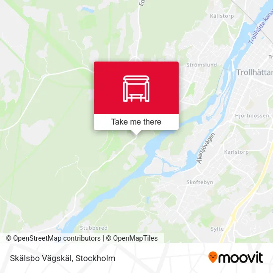 Skälsbo Vägskäl map