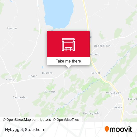 Nybygget map