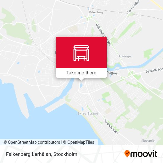 Falkenberg Lerhålan map