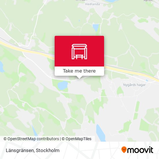 Länsgränsen map