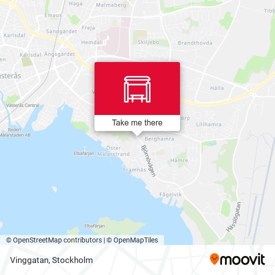 Vinggatan map