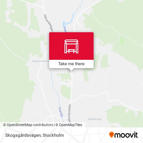 Skogsgårdsvägen map