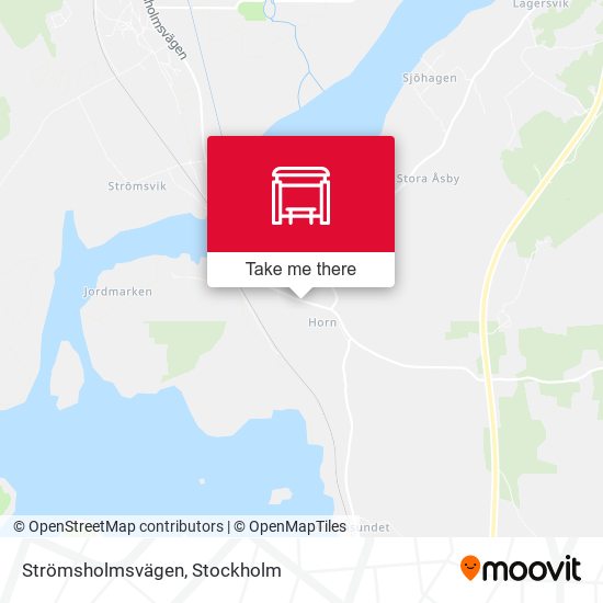Strömsholmsvägen map