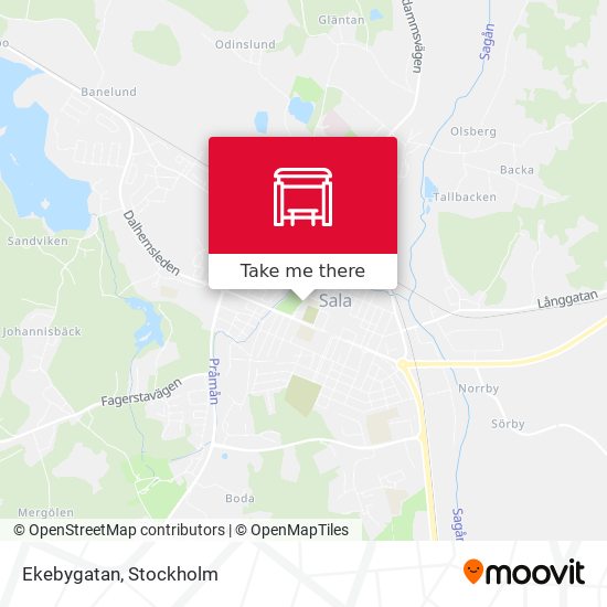 Ekebygatan map