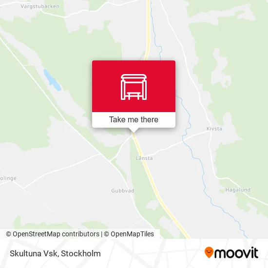 Skultuna Vsk map