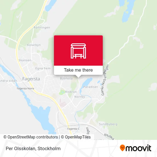Per Olsskolan map