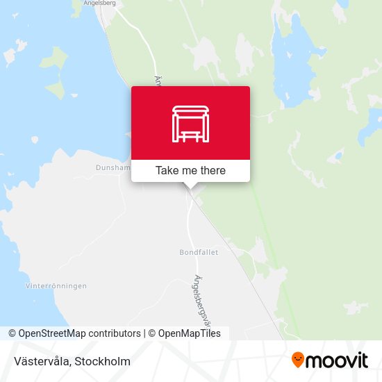 Västervåla map