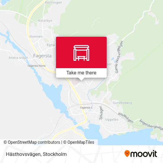 Hästhovsvägen map