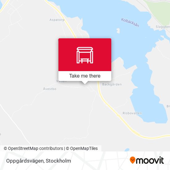 Oppgårdsvägen map