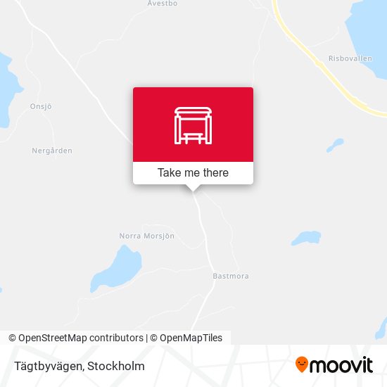 Tägtbyvägen map